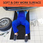 Oil Spill Mat, 36×60 Inch Garage Floor Mat for Under Car, Waterproof, Reusable Washable Premium Oil Absorbent Pads Protects F