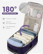 LOVEVOOK 50L Travel Backpack for Women & Men - 18 Inch Carry On Backpack & Personal Item Backpack for Airlines, Spacious and 