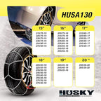 Sumex HUSA130 KN130 Husky Advance Snow Chains 9 mm