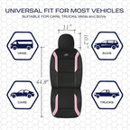Skechers Memory Foam Car Seat Covers, Air Cool Mesh Thick Seat Covers, Car Seat Covers Front Seats Airbag Compatible, Automot