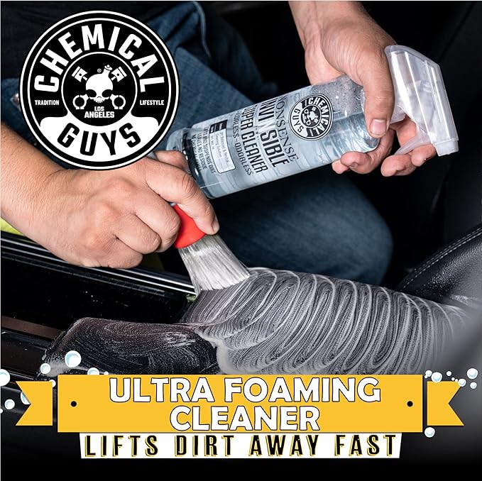 Chemical Guys Nonsense, Odorless Cleaner For Car Interior and Exterior All Purpose Cleaning Spray for Vinyl, Rubber, Plastic,