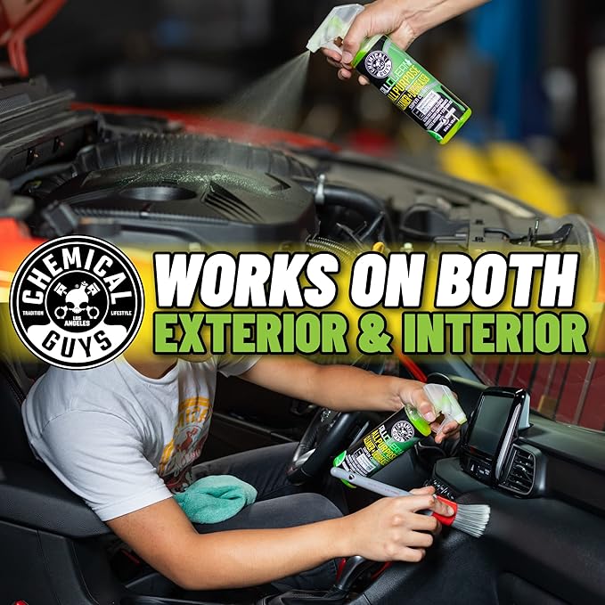 Chemical Guys CLD_101 All Clean+ Citrus-Based All Purpose Super Cleaner, Safe for Cars, Trucks, SUVs, Motorcycles, RVs & More