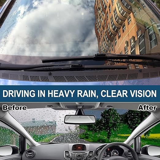 60ml Anti Fog Spray for Windshield, 1/2/3/5 Car Glass Waterproof Coating Agent, Auto Rain Agent Spray, Anti Fog Rain Preventi