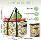 Reusable Grocery Bag, Foldable Large Shopping Tote Bag for Groceries Kitchen Picnic Car Trunk