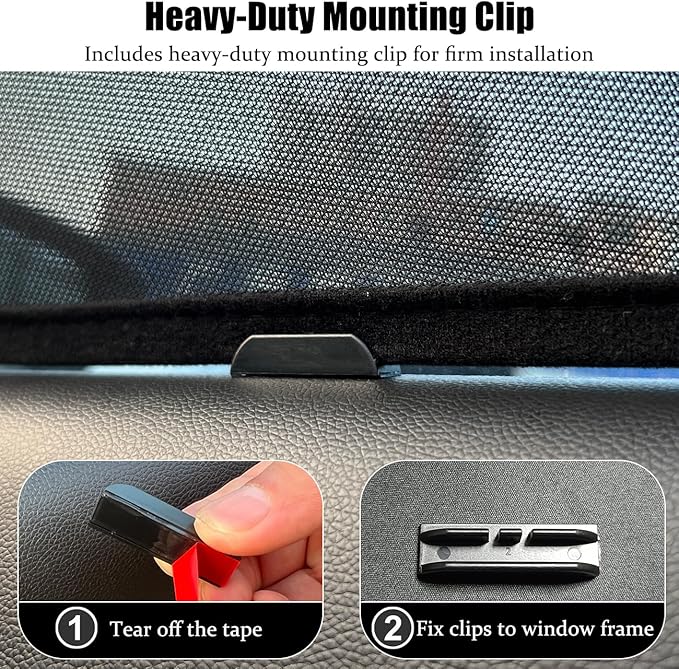 Car Window Sun Shade for Toyota RAV4 2020-2025,Magnetic 2PCS Front Side Window Sunshade with Breathable Mesh Insulate Heat and UV,Does Not Affect Window Lifting