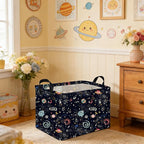 Rectangular Star baskets,Storage Basket,Waterproof foldable laundry basket for Kids,Cute Toys Storage Bin Organizer,Book bins