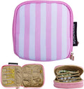 Travel Jewelry Case Small Jewelry Organizer Purse Jewelry Bag Women Christmas Gifts Jewelry Purse for Bracelet Rings Earring 