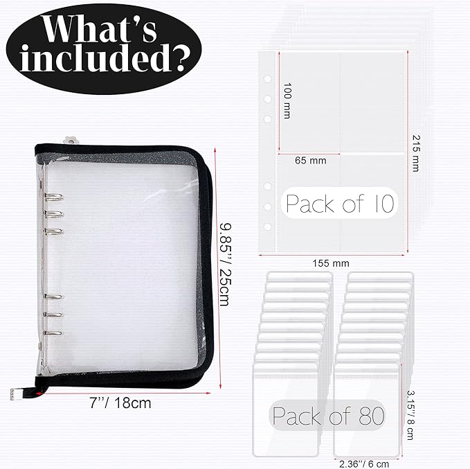 Earring Organizer Case Travel Jewelry Organizer Transparent Jewelry Storage Book for Necklace Bracelet Ring Holder with Small