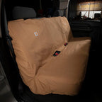 Carhartt Universal Nylon Duck Canvas Automotive Bench Seat Covers, Durable Fitted Full-Size Bench Seat Protection with Rain D
