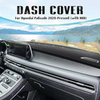 FIILINES Dash Cover Fit for 2020-2025 Hyundai Palisade with HUD Accessories Sunshade Non-Slip Mesh Dash Cover for Palisade Ac