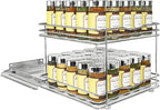 LYNK PROFESSIONAL® Pull Out Spice Organization for Cabinets - 10-3/8 inch Wide – Spice Rack for Inside Cabinets, Slide Out Sp