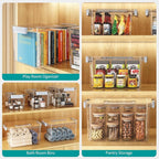 Plastic Storage Bins with Lids Stackable organization and Storage Containers for Organizing Snacks, Crafts, Tools Clear Stora