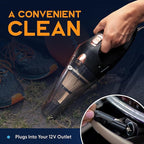 THISWORX Car Vacuum Cleaner - Portable, High Power, Handheld Vacuums w/ 3 Attachments, 16 Ft Cord & Bag - 12v, Auto Accessori