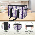 Reusable Grocery Bags Heavy Duty Shopping Bags Foldable Large Tote Bags with Long Handles & Hard Bottom