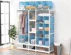 HOMIDEC Closet Organizer, 12-Cube Closet Organizers and Storage, Cube Storage Organizer for Kids, Closet, Bedroom, Bathroom, 