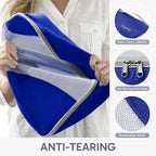 ALL INCLUDED 10 Set Durable Packing Cubes for Suitcases,OlarHike Essentials for Travel, UPGRADED Anti-Tear Stitching, NEW Imp