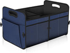 Femuar Car Trunk Organizer,Car Storage Organizer with 72L Large Capacity Waterproof Collapsible and 11 Pockets,Trunk Organize