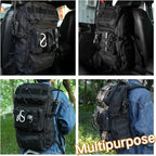 Universal Tactical Vehicle Back Seat Organizer Tactical Backpack with Multi-Pockets MOLLE Backpack
