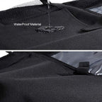 2 Pcs Large Size Car Backseat Organizer with 1 Pcs Trash Garbage Bag, Clear Screen Tablet Holder and 9 Storage Pockets,Foldable Seat Back Protectors for Toys Drinks Book ,Travel Accessories (Black)