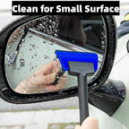 Window Film Application Kit Car Tinting Tools, Vehicles Wrap Kit with Magnetic Felt Squeegee, Mini Rubber Squeegee and 9mm Utility Knife, Ideal for PPF, Decals, Graphics, Vinyl