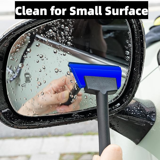Window Film Application Kit Car Tinting Tools, Vehicles Wrap Kit with Magnetic Felt Squeegee, Mini Rubber Squeegee and 9mm Utility Knife, Ideal for PPF, Decals, Graphics, Vinyl