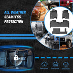 Nilight TPE Floor Mats for 2021 2022 2023 2024 2025 2026 Chevy Chevrolet Tahoe GMC Yukon Cadillac Escalade Bench Seating, All Weather Custom Fit Heavy Duty Floor Liners