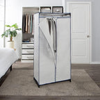 Simplify 36" Wide Portable Closet | Great for Clothes | Accessories | Heavy Duty | Hanging Rod | Easy to Assemble | Dimension