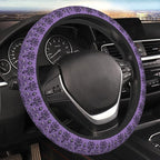 Haunted The Mansion Steering Wheel Cover Cute Universal 15 Inch Car Accessories Protector for Women Fit Auto SUV Sedan Vans T