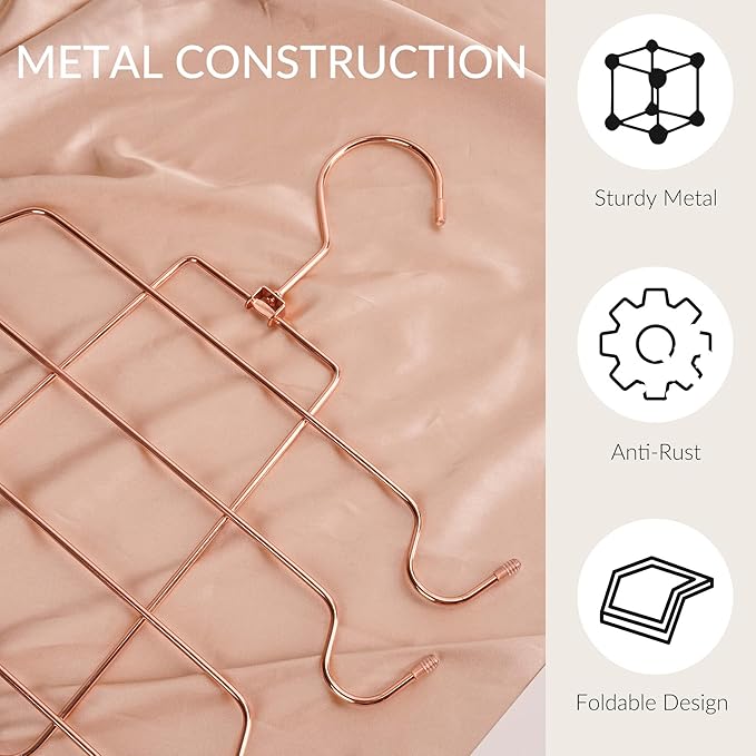 ZEDODIER 3 Pack Tank Top Hanger Space Saving, Bra Hangers for Closet Organizer, Hanging Bra Organizer Tank Tops Holder with 2