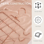 ZEDODIER 3 Pack Tank Top Hanger Space Saving, Bra Hangers for Closet Organizer, Hanging Bra Organizer Tank Tops Holder with 2