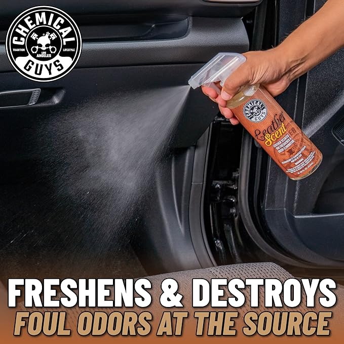 Chemical Guys AIR_301 Best Air Freshener Kit - New Car Scent, Leather Scent & Signature Stripper Scent, (Great for Cars, Truc