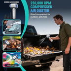 Mini Vacuum Cleaner, 2 in 1 27000PA Brushless Car Vacuum Air Duster 9000mAh Battery Air Blower Wireless Handheld Vacuum for C