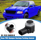 X AUTOHAUX 4 Pcs Rear PDC Bumper Backup Parking Sensor for Ford F-150 2015-2017 for F-250 F-350 F-450 F-550 Super Duty 2015-2016 FL3Z-15K859-B FL3Z15K859B