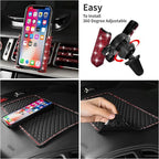 CAR PASS 30 PCS Bling Diamond Car Accessories Set for Women, Bling Steering Wheel Covers 15 Inch, Shining Rhinestone License Plate Frame, Sparkly Phone Holder, Cute Interior Set Decorations, Red