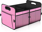 Femuar Car Trunk Organizer,Car Storage Organizer with 72L Large Capacity Waterproof Collapsible and 11 Pockets,Trunk Organizer