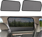 Car Window Shades for 2017-2022 CRV - Rear Side Window Sun Shade for Baby, Breathable Mesh Car Privacy Window Covers, UV Protection and Heat Insulation for Road Trips, Napping, Camping (2 PCS)