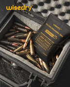 wisedry 200 Grams x 2 Packs Gun Safe Dehumidifier, Reusable Moisture Absorber for Gun Safes, Rechargeable Gun Safe Silica Gel