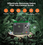 Ozone Generator, 48,000mg/h High Capacity O3 Machine for Large Spaces Up to 4,000 Sq Ft, Portable Odor Eliminator for Car, Ho