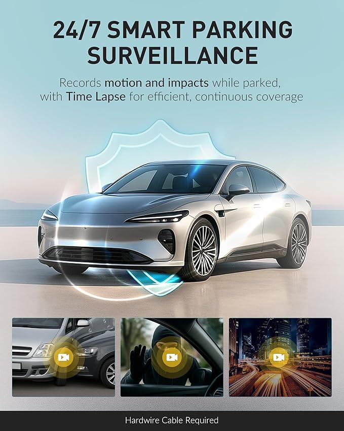 BlackVue DR770X-2CH II 64GB Dash Cam – Dual Full HD Front & Rear, Enhanced Visual Clarity, Fast Boot, USB-C Install, Effortle