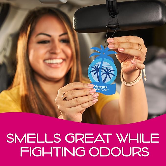 California Scents Palms Paper Newport New Car Air Freshener