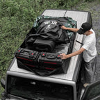 Rooftop Cargo Carrier, 21 Cubic Feet Waterproof Roof Rack Cargo Bag, Anti-Slip Heavy Duty Roof Bag for All Vehicles