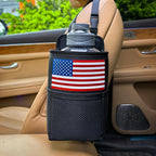 Large Car Cup Holder Expander, Fits Large 24/36/40/46oz Water Bottles, Big Drinks Holder Bag- Universal Auto Vehicle for Cars