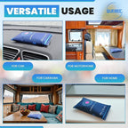 Quebec 2 x 350g Car Dehumidifier Bag | Moisture & Damp Absorber for Windscreens & Interior | 100% Leakproof, Reusable