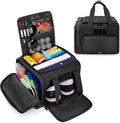 DSLEAF Small Golf Trunk Organizer Bag for Men & Women, Golf Car Locker with Bottom Shoe Space for A Pair of Shoes, Multiple