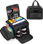 DSLEAF Small Golf Trunk Organizer Bag for Men & Women, Golf Car Locker with Bottom Shoe Space for A Pair of Shoes, Multiple