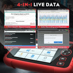 Launch OBD2 Scanner CRP123X Elite, 2026 Lifetime Update WiFi Scan Tool, Engine at SRS Airbag Scanner, 3 Resets Diagnostic
