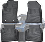 TPE Floor Mats for 2026 Subaru Outback All Weather Car Floor Liners Fit 2026 Subaru Outback Accessories Black