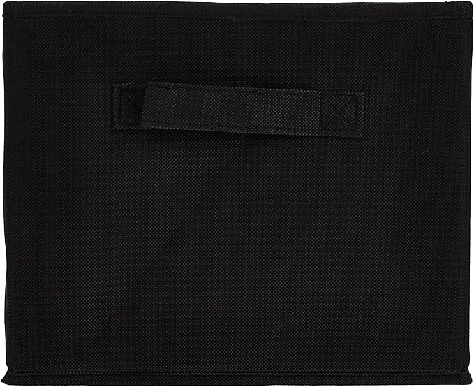 Winsome Capri 4-Pc Foldable Fabric Basket Set, Black