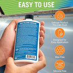 Boat Polishing Compound Gelcoat Restorer, Fiberglass Polish for Boats, Rubbing and Oxidation Remover, Faded Shiny Marine Gel Coat