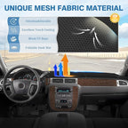 FIILINES Dash Cover for 2007-2014 Tahoe Suburban/GMC Yukon XL, 2007-2013 Avalanche Silverado 1500 2500 3500 LTZ/GMC Sierra SL